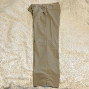 Tan Adidas Golf Pants